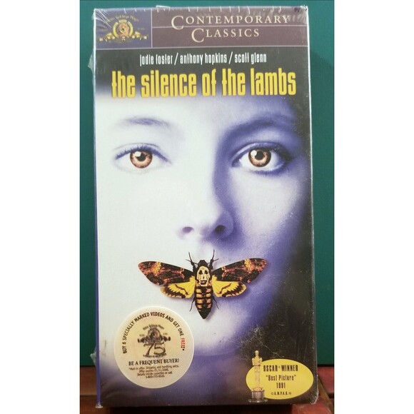 The Silence of the Lambs Jodi Foster Anthony Hopkins VHS 1999 - Picture 1 of 2